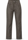 HAKİ Mumlu Jean Pantolon