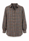 Kahverengi Ekose Gömlek