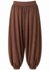 Kahverengi Jogger Şalvar Pantolon