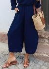 Lacivert Balon Pantolon
