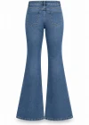 MAVİ İspanyol Paça Jean Pantolon