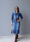 MAVİ Jean Elbise