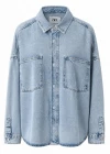MAVİ Oversize Jean Gömlek Ceket