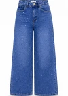 MAVİ Taşlı Bol Paça Jean Pantolon