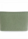 MİNT Fitilli Straplez Crop