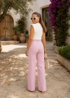 PEMBE Cep Detay Bol Paça Jean Pantolon