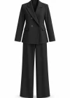Siyah Blazer Ceket Pantolon Takım