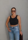 Siyah Fitilli Crop