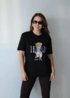 Teddy Nakış Detay Tshirt