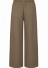 Vizon Beli Lastikli Bol Paça Pantolon