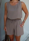 Vizon Şort Bluz Takım