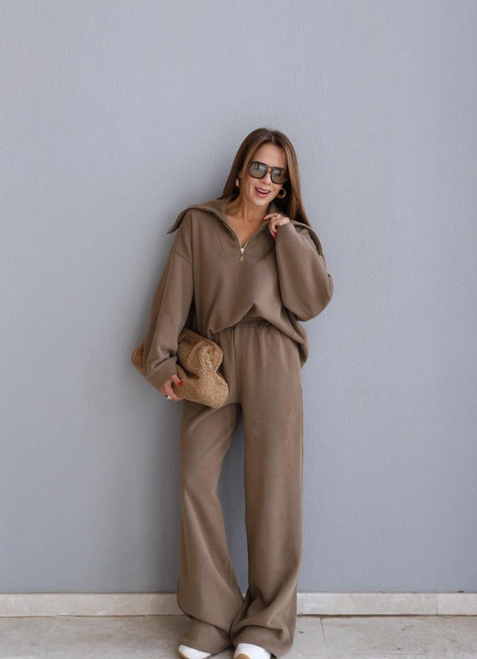 Camel Sweat Eşofman Takım