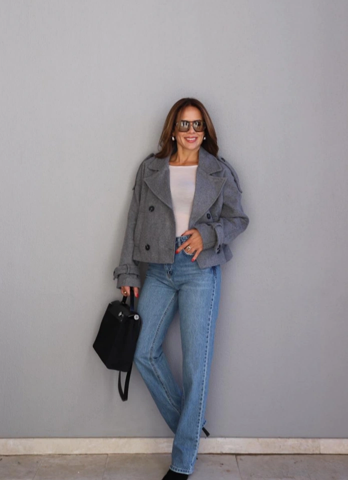 Mavi Arka Cep Işleme Detay Jean Pantolon