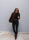 Antrasit Skinny Jean