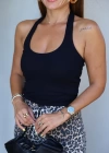 Boyundan Geçmeli Body