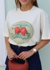 Çilek Baskılı Tshirt