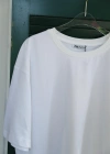 Ekru Basıc Oversize Tshırt