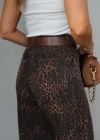 KAHVE Leopar Pantolon