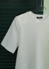 Kısa Kol Vatkalı Basic Tshirt