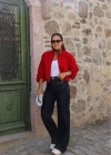 Lacivert Cep Zincir Detay Jean Pantolon