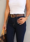 Lacivert Skinny Jean