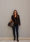 Lacivert Skinny Jean