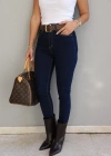 Lacivert Skinny Jean