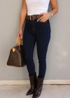 Lacivert Skinny Jean