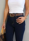 Lacivert Skinny Jean