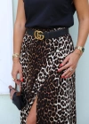 Leopar Desen Anvelop Etek