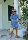MAVİ Şortlu Jean Tulum