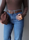 MAVİ Taşlamalı Jean Pantolon