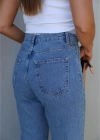 MAVİ Taşlamalı Jean Pantolon