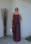 MÜRDÜM Askılı Bluz Pantolon Takım