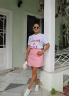 PEMBE Kalpli Etek