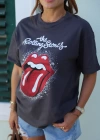 Rolling Stones Baskılı Tshirt