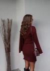 Şallı Triko Elbise