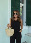 Siyah Bluz Pantolon Takım