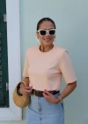 SOMON Kısa Kol Vatkalı Basic Tshirt