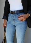 Taşlamalı Jean Pantolon