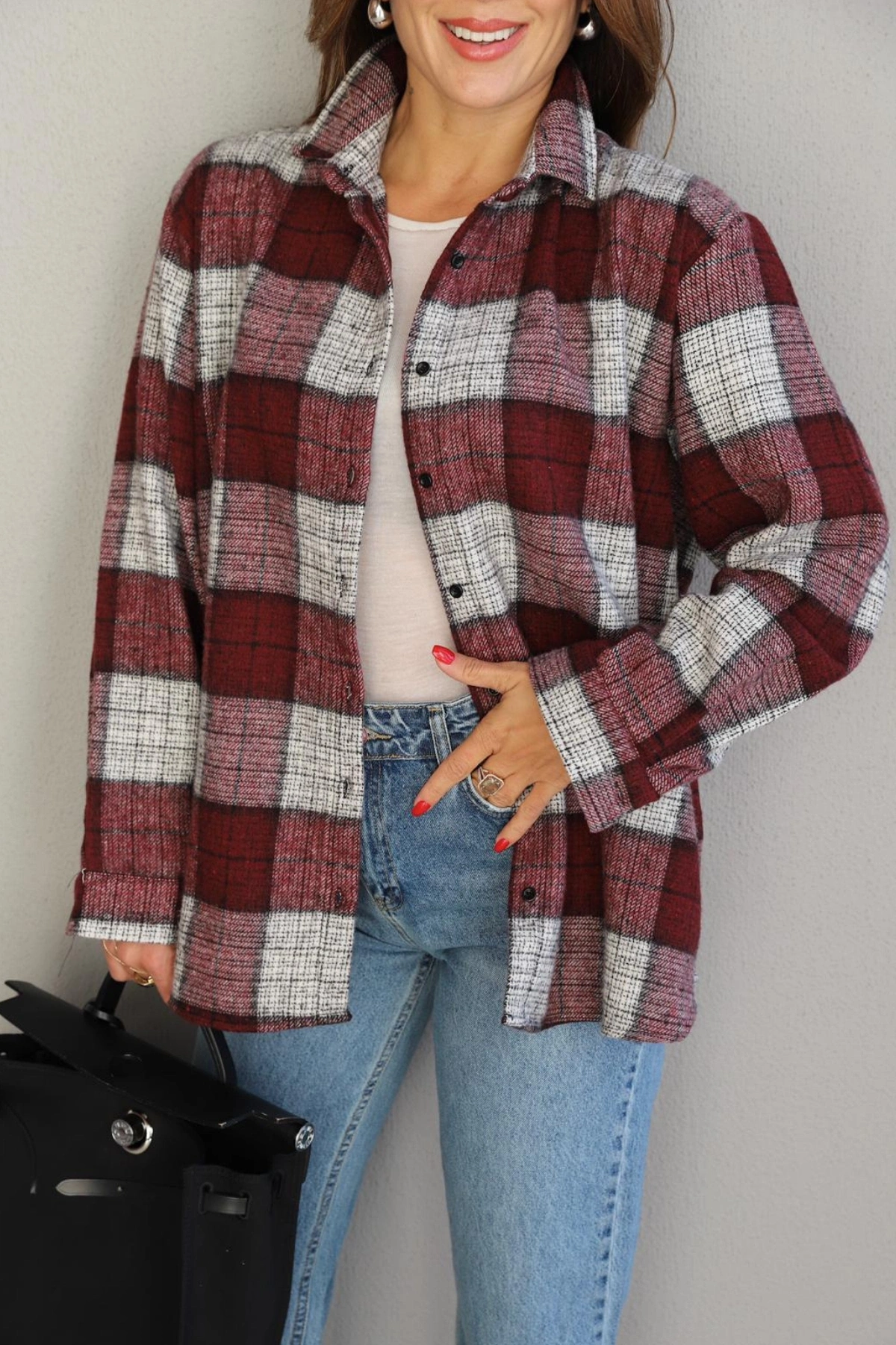 RENKLİ Ekoseli Gömlek