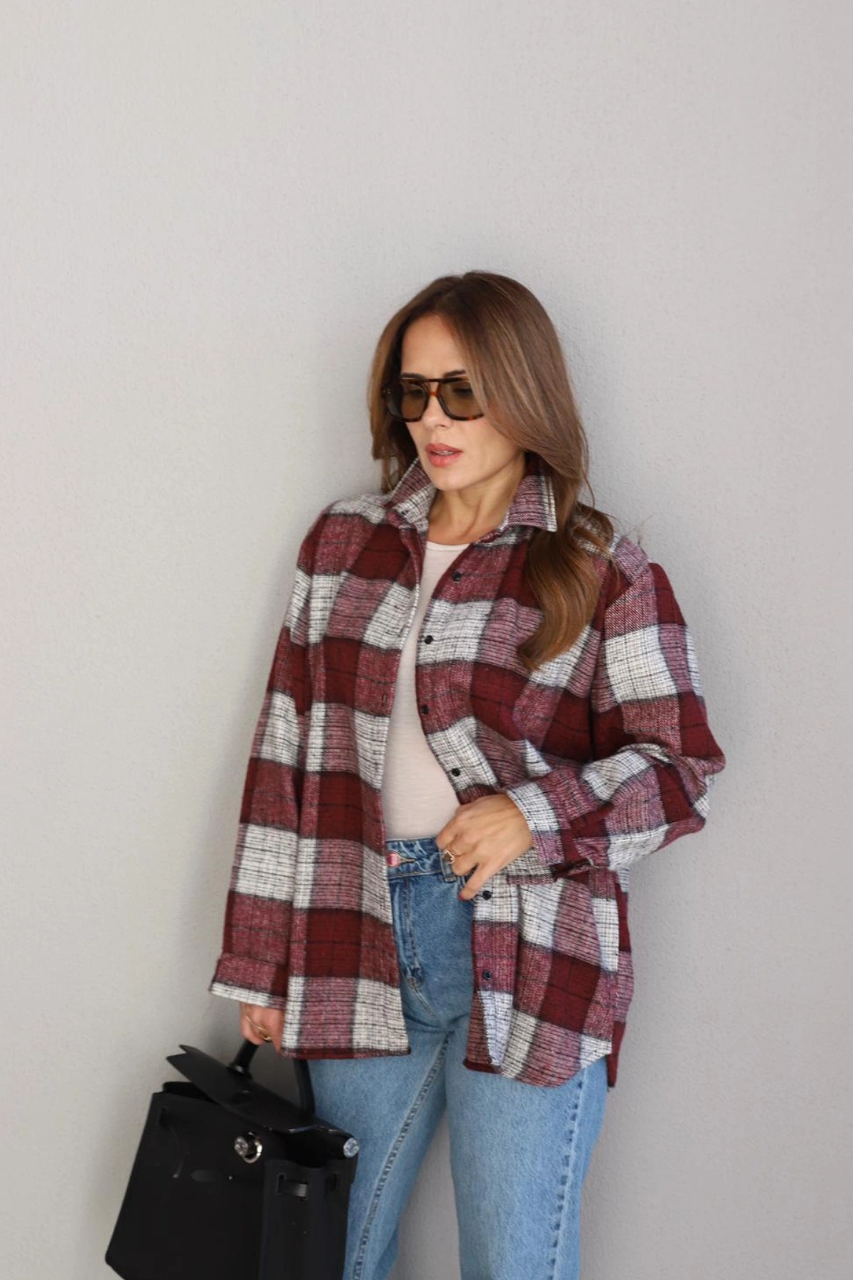 RENKLİ Ekoseli Gömlek