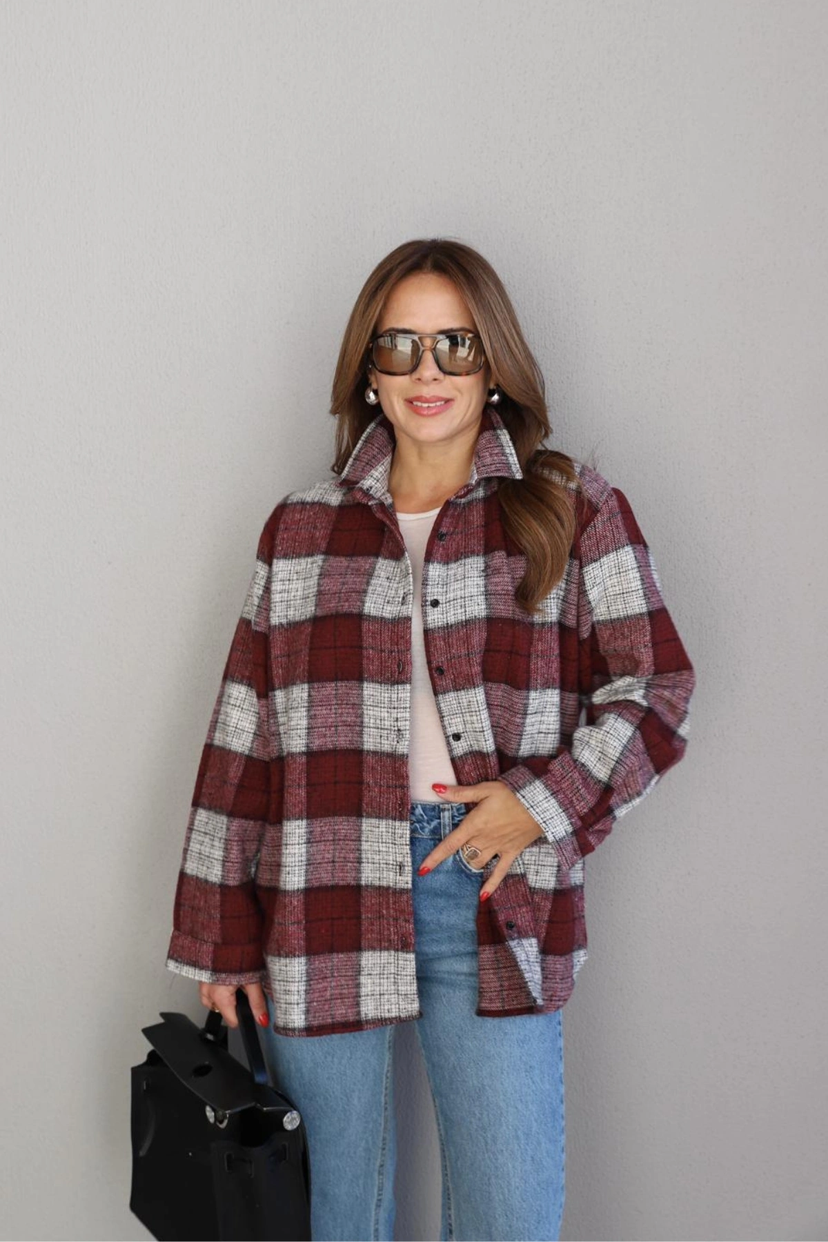 RENKLİ Ekoseli Gömlek