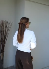 Ekru Polo Yaka Triko