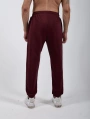 RelaxFit Basic Sweatshırt Relax Eşofman Takım Bordo