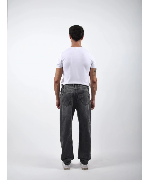 Baggy Kot Pantolon Antrasit Gri