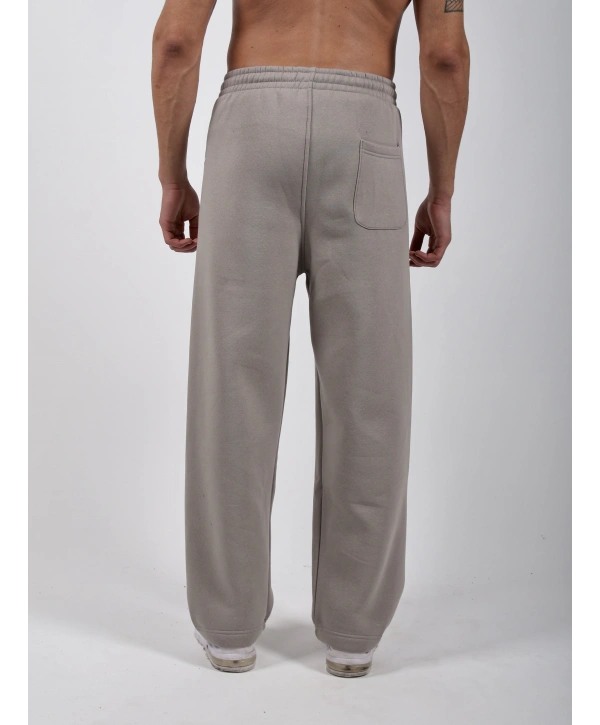 Basic Polarlı Baggy Eşofman Altı Taş