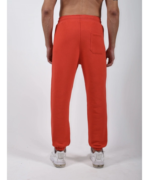 Basic Polarlı Lastikli Eşofman Altı Turuncu