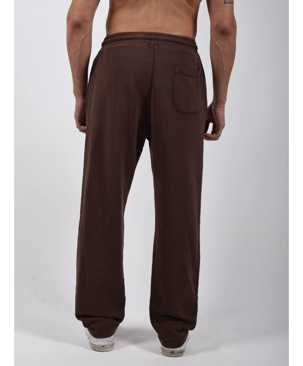 Comfort Basic Sweatshırt Baggy Eşofman Takım Kahve