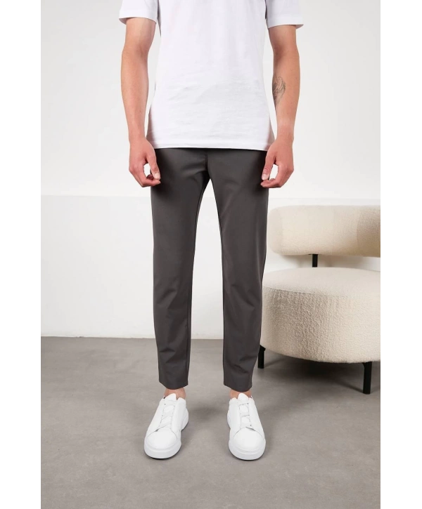 Jogger Likralı Active Pantolon Antrasit